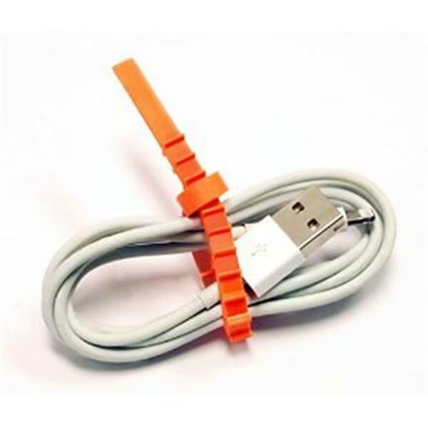 10 in. Speedy Magnetic Cable Wrap, Gray, 2PK, Q Knot, Mfr#: UTW-SWM2-GY